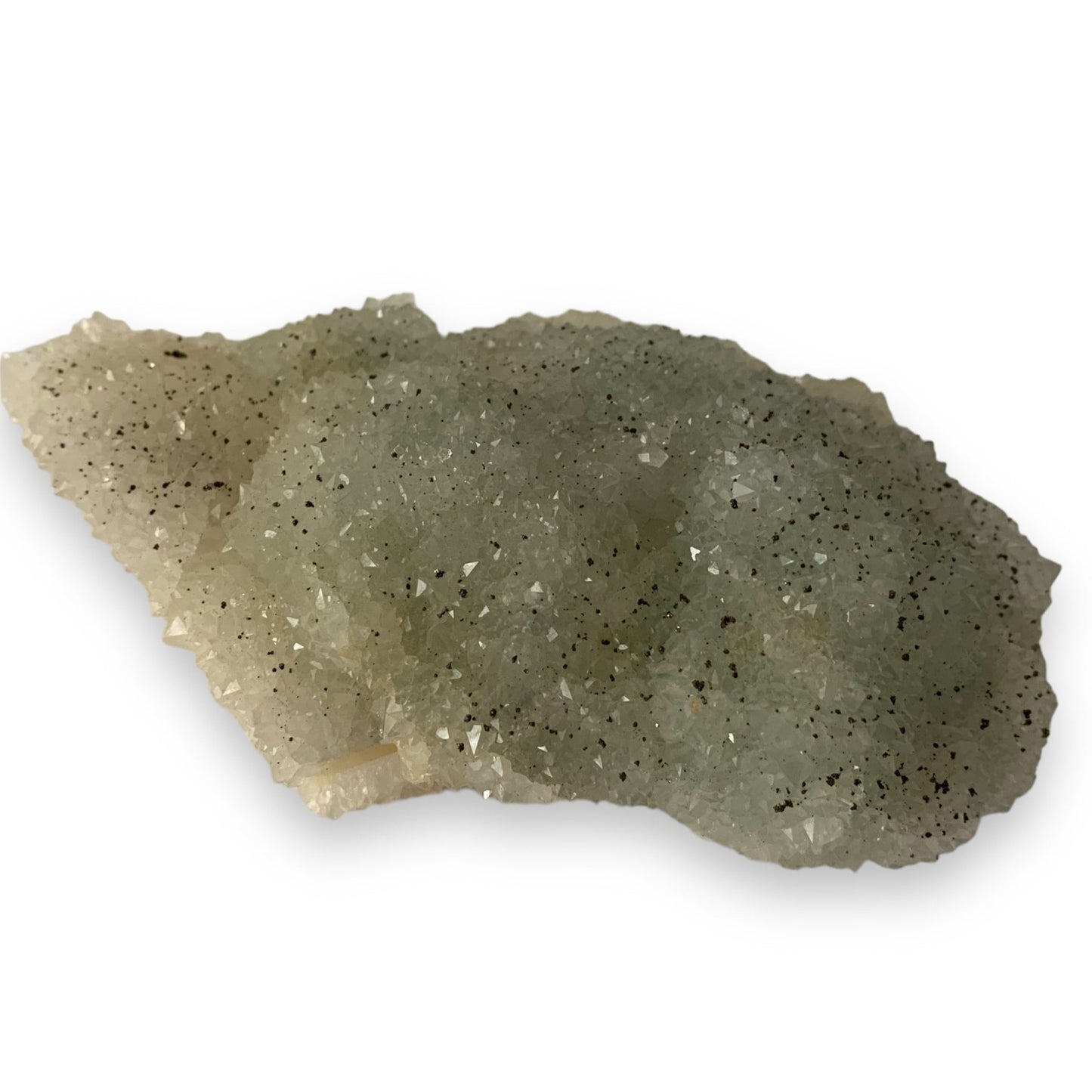Prehnite with Fluorite - Ethically Sourced