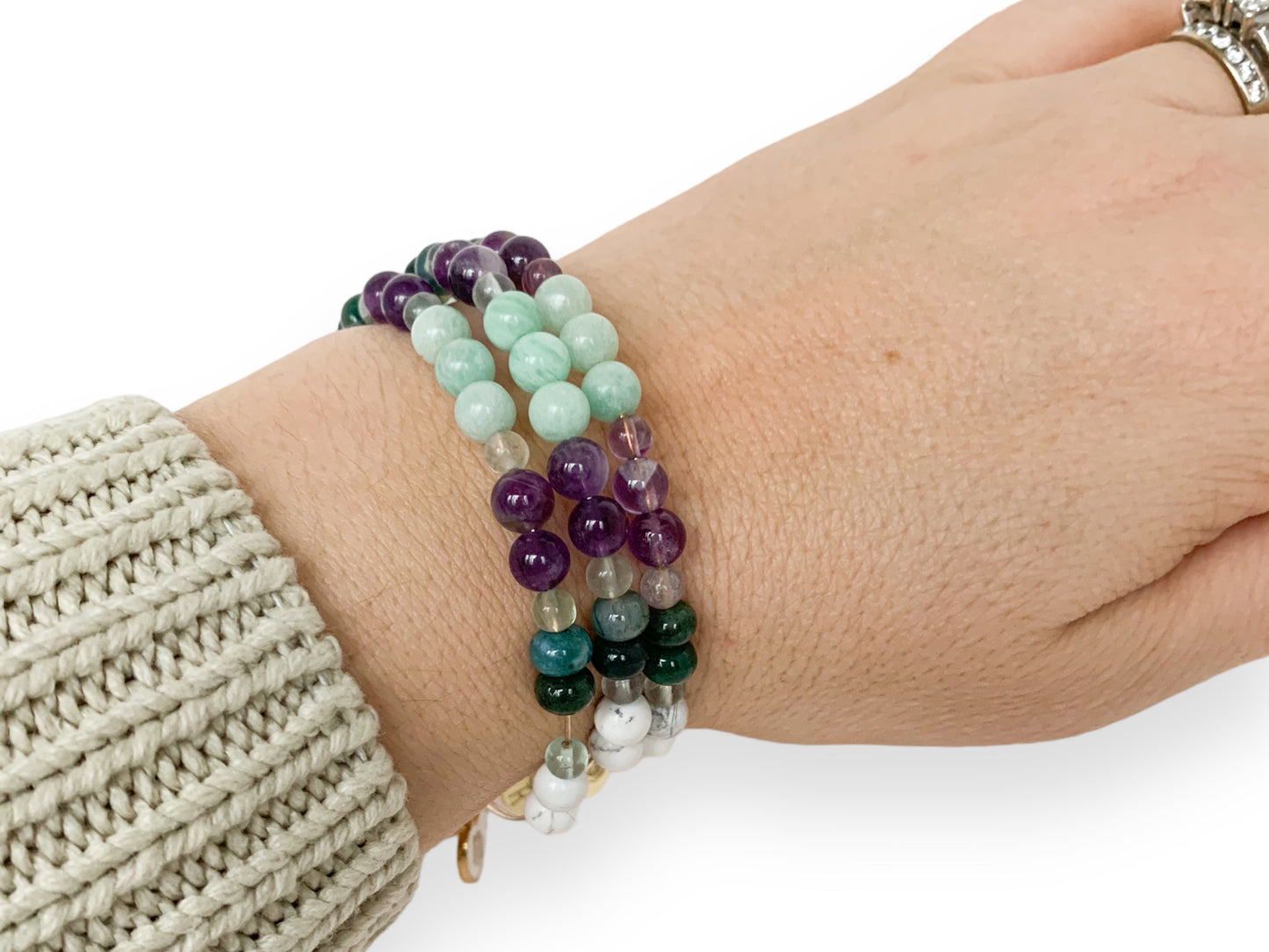 Virgo Zodiac Crystal Charm Bracelet