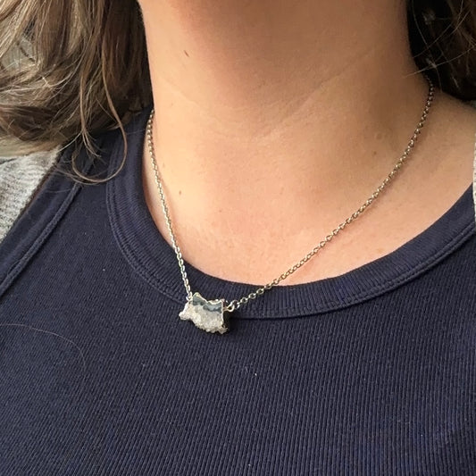 Amethyst Mountain Necklace