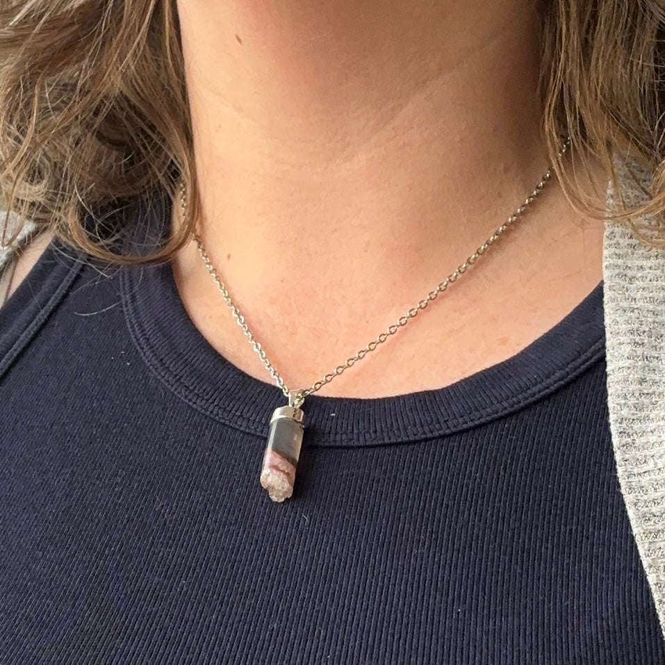 Amethyst Core Necklace
