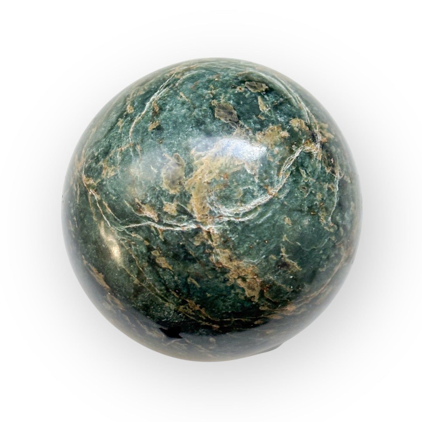 Blue Apatite Sphere