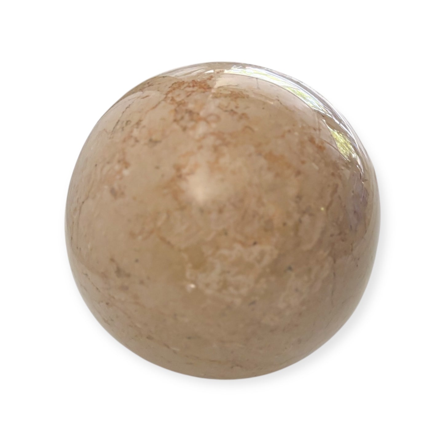 Beige Large Marble Sphere