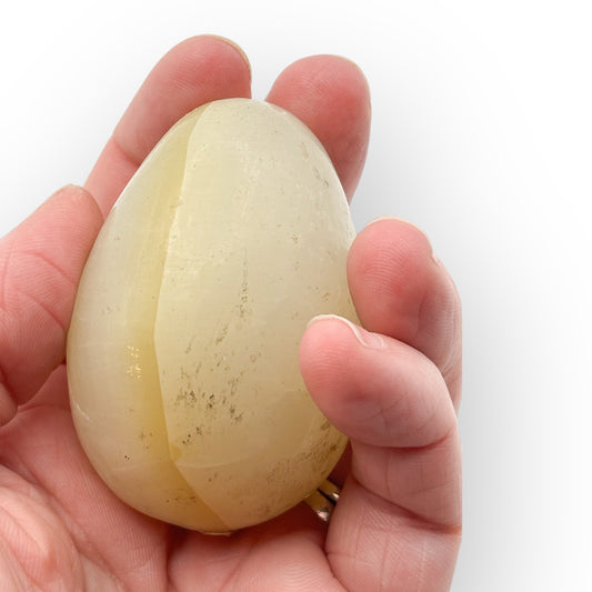 Yellow Onyx Egg Small