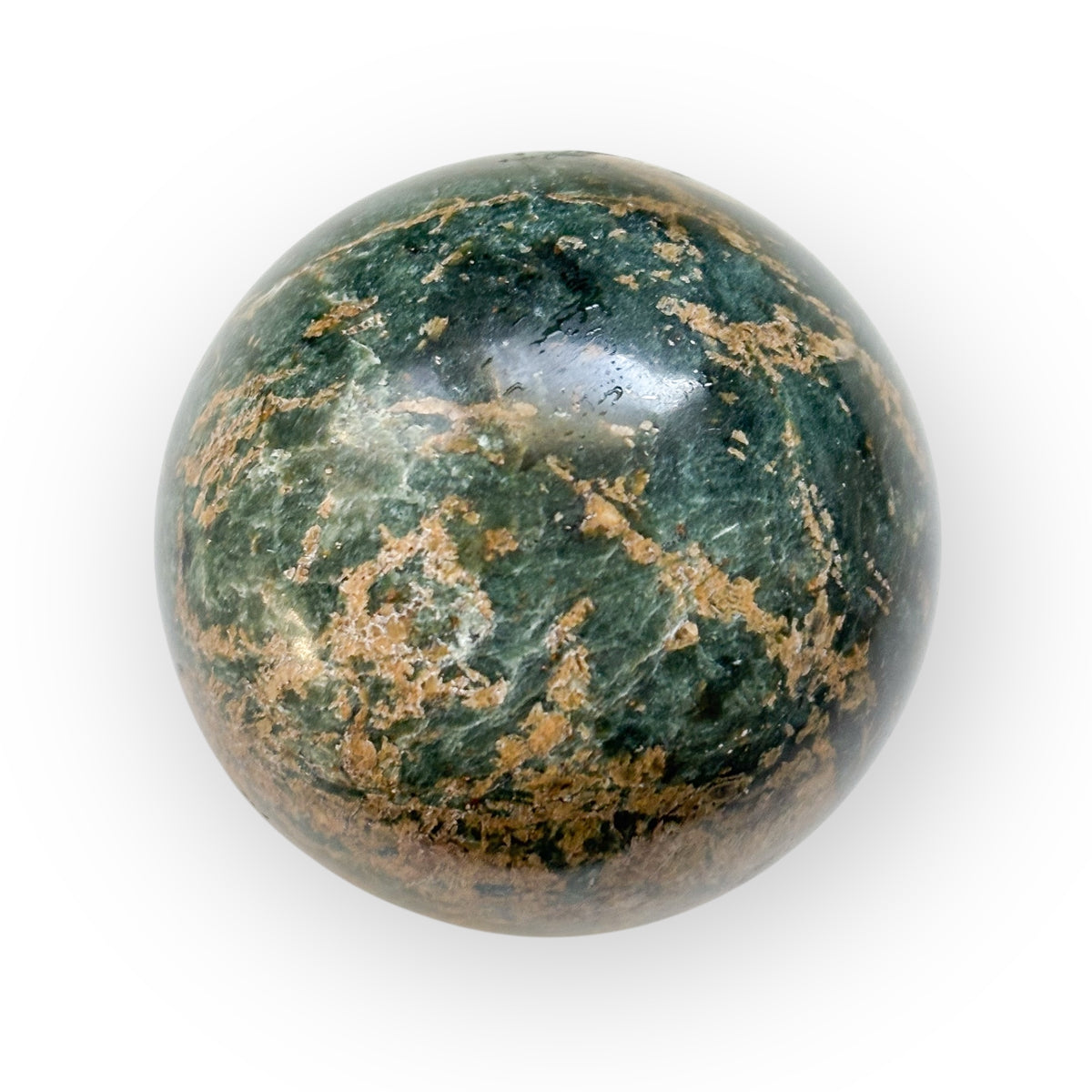 Blue Apatite Sphere 1.7" with Stand – Crystal for Clarity & Motivation