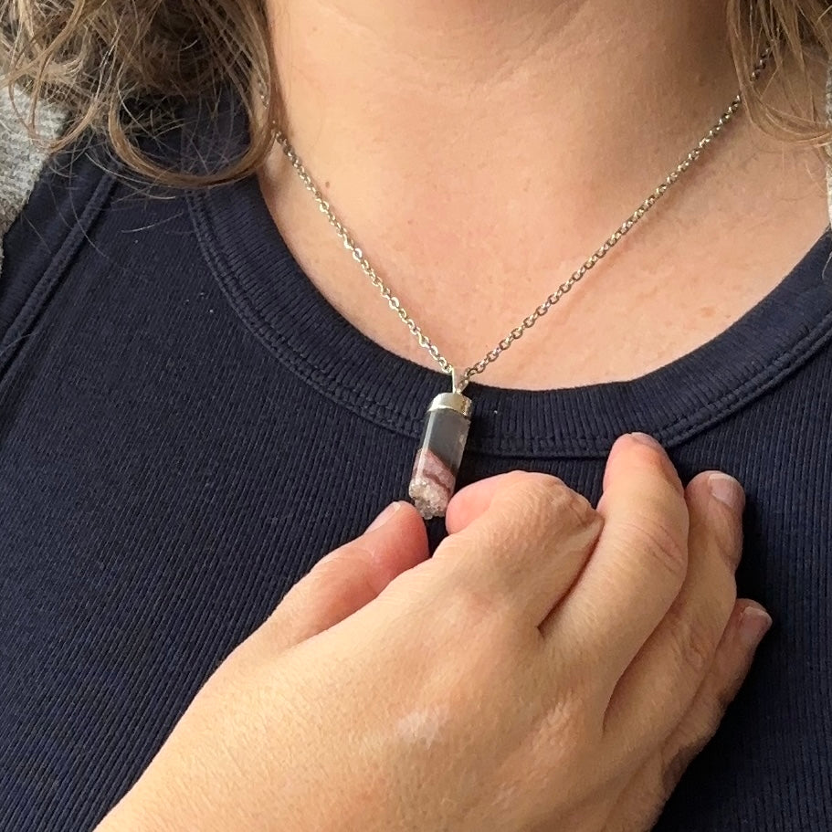 Amethyst Core Necklace