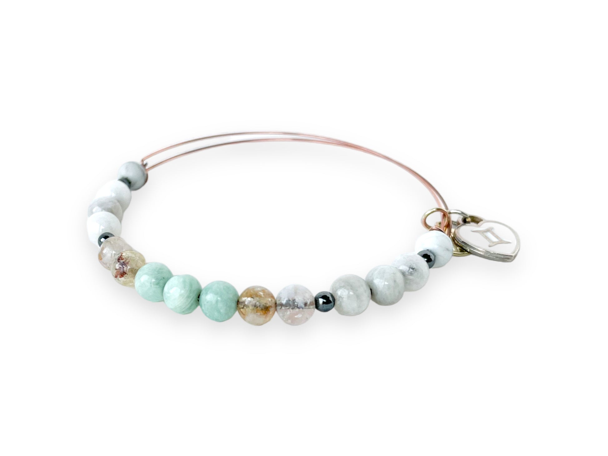 Elegant Gemini Bracelet designed to channel creativity.