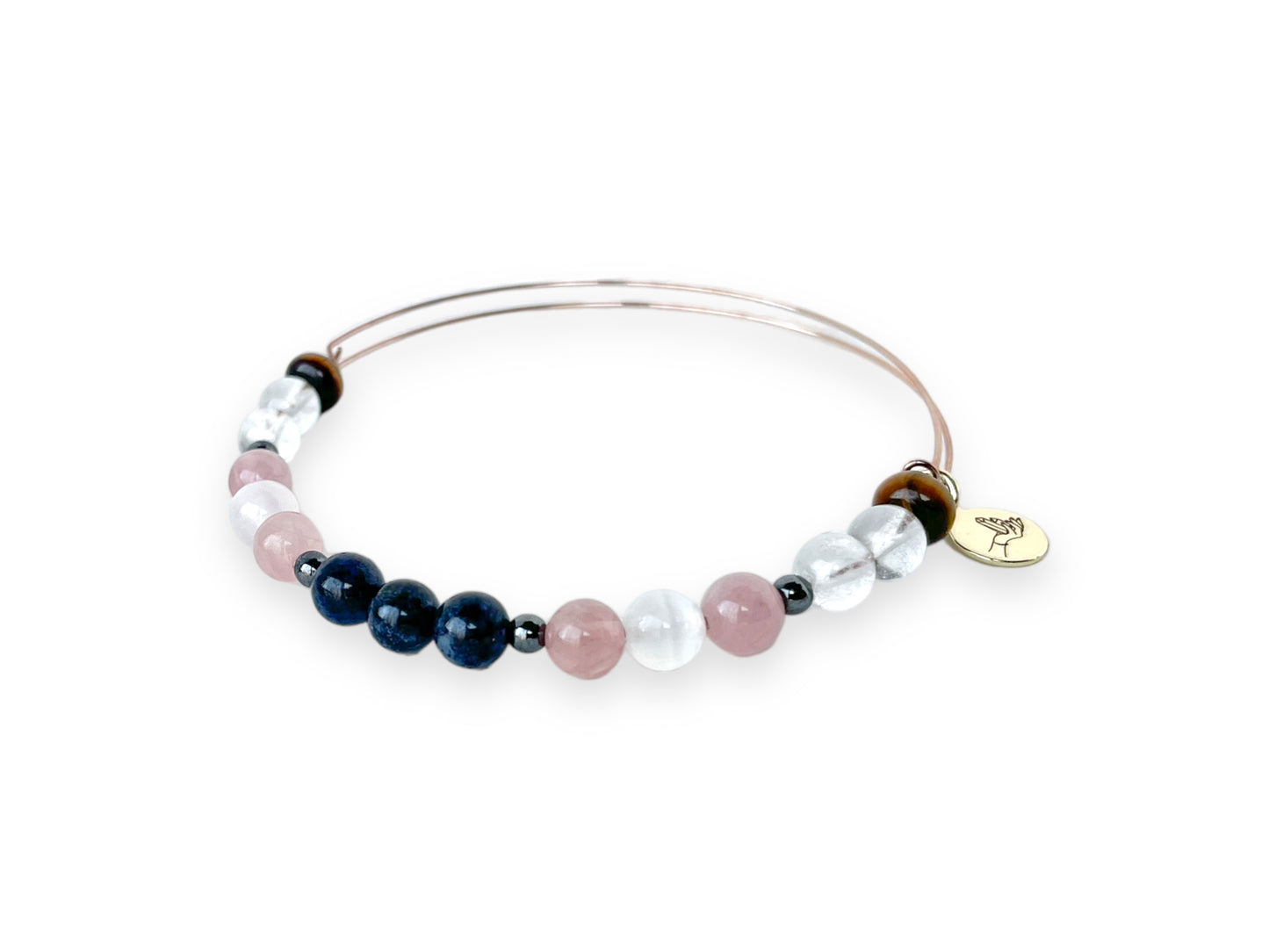Wearing the Taurus Bracelet as a stylish symbol of dependability.