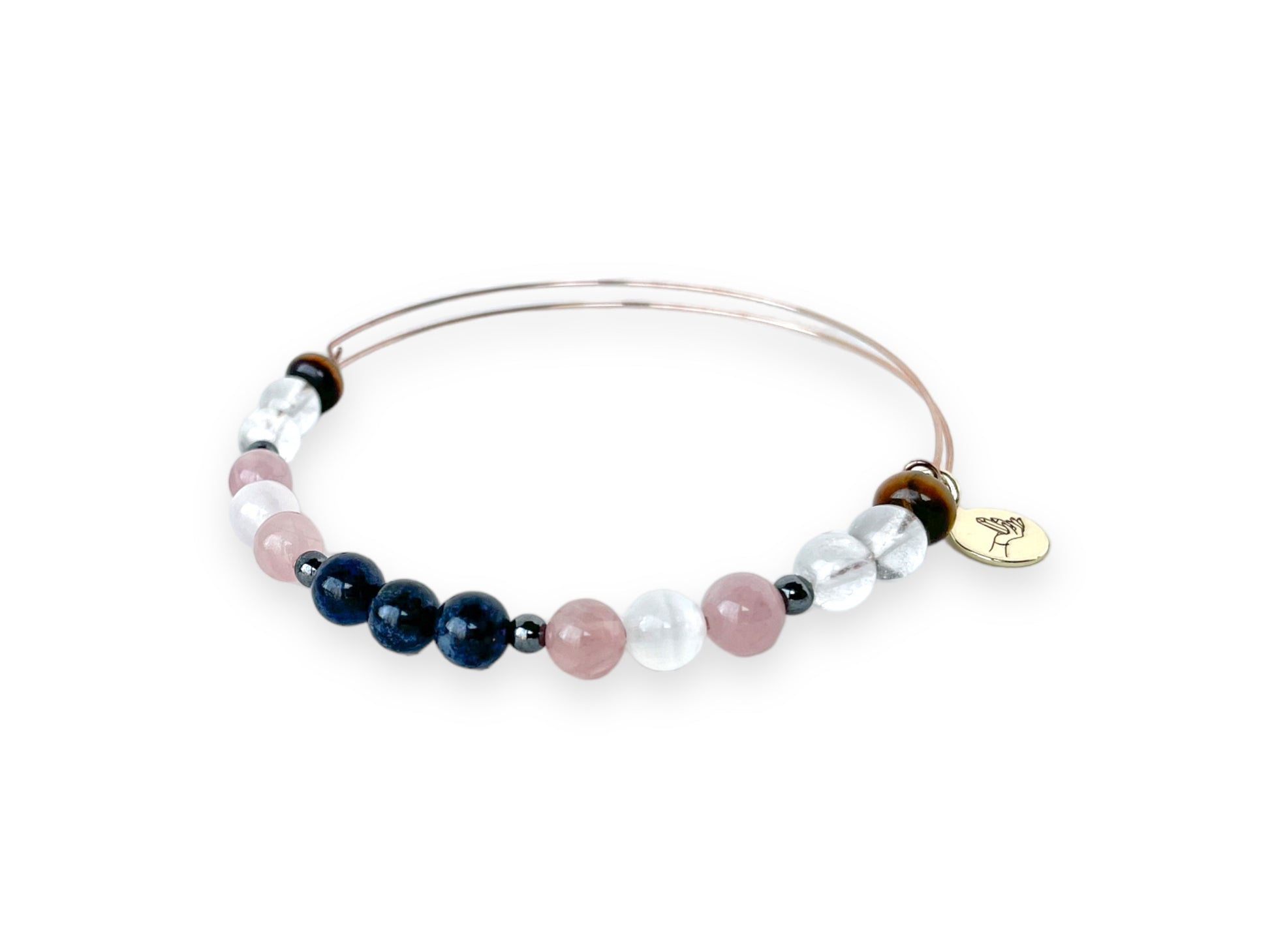 Wearing the Taurus Bracelet as a stylish symbol of dependability.