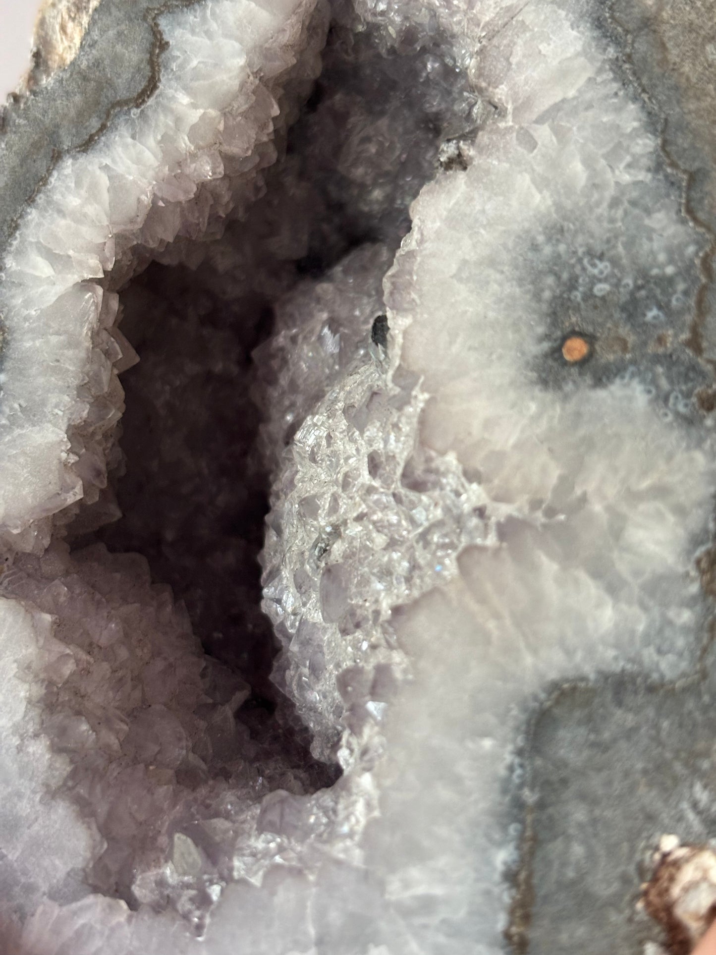 Quartz Geode Cluster