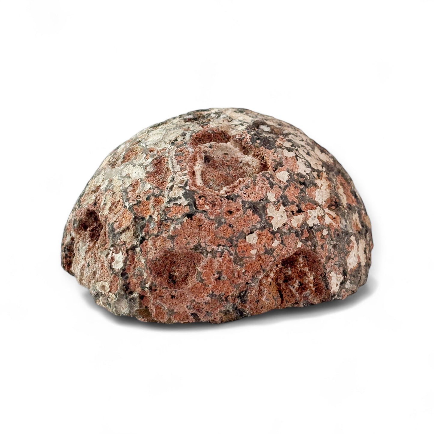 Detail of sparkling purple and white crystals in geode