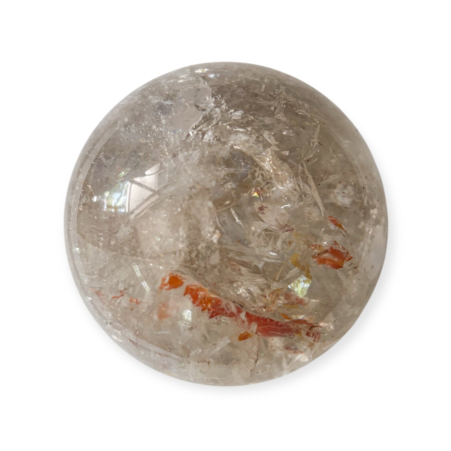 Garden Quartz sphere for clarity, visualization, and personal growth
