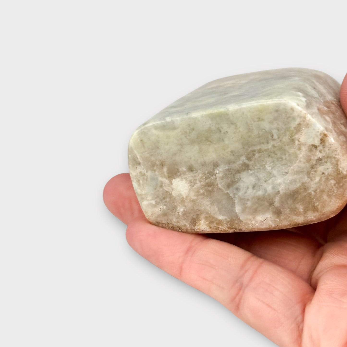 Rare Hackmanite crystal showing tenebrescence color change