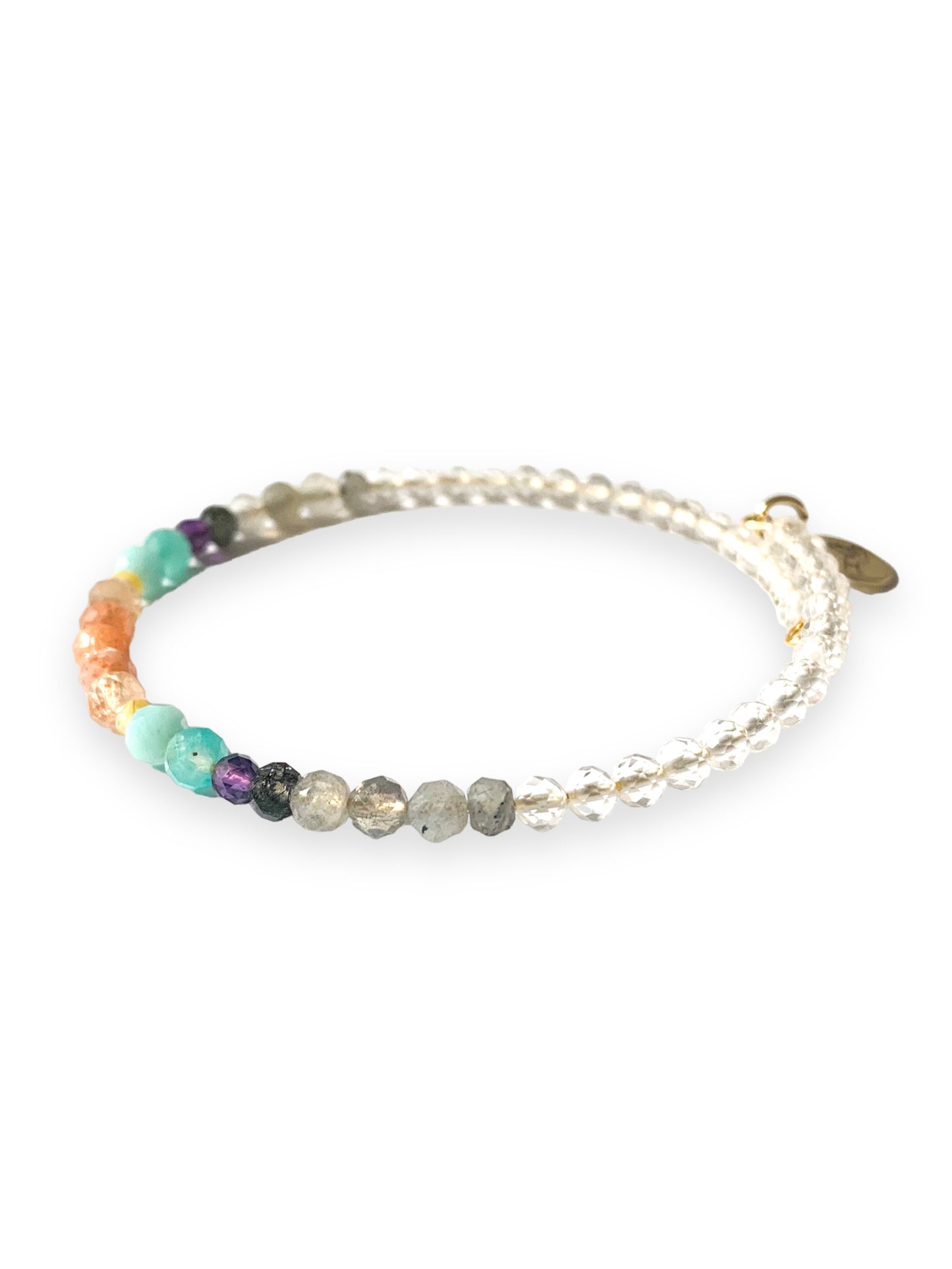 Inspiration Natural Crystal Wrap Bracelet