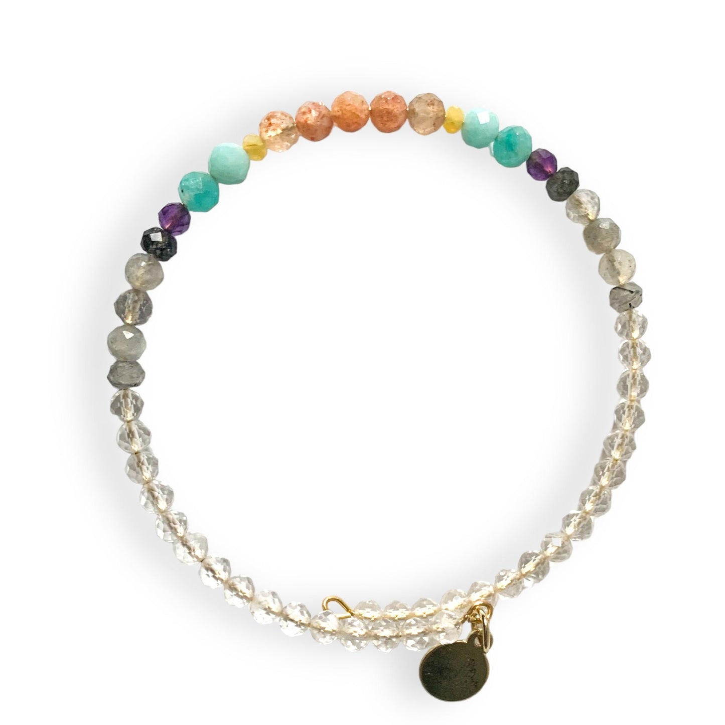 Inspiration Natural Crystal Wrap Bracelet