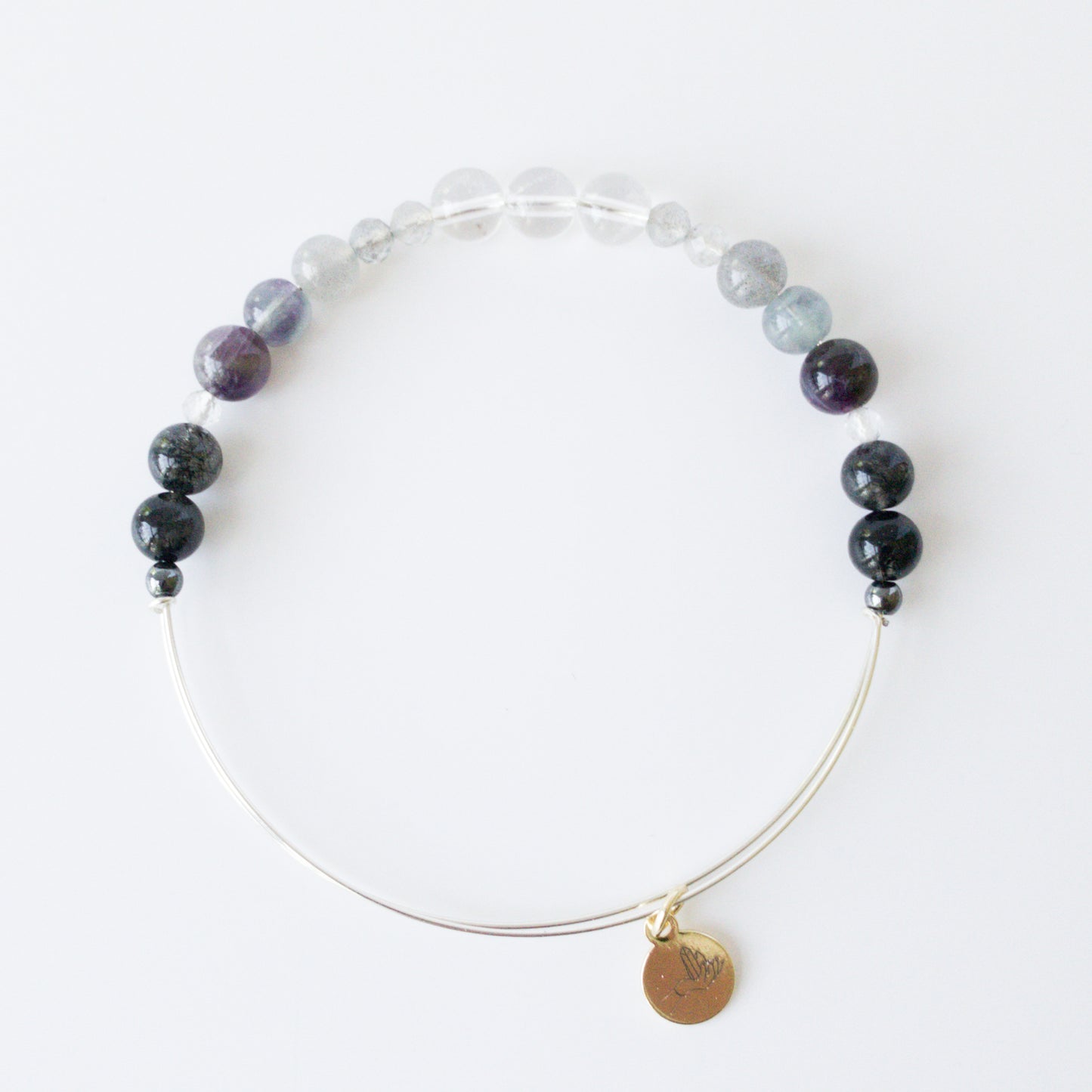 Protection Crystal Charm Bracelet
