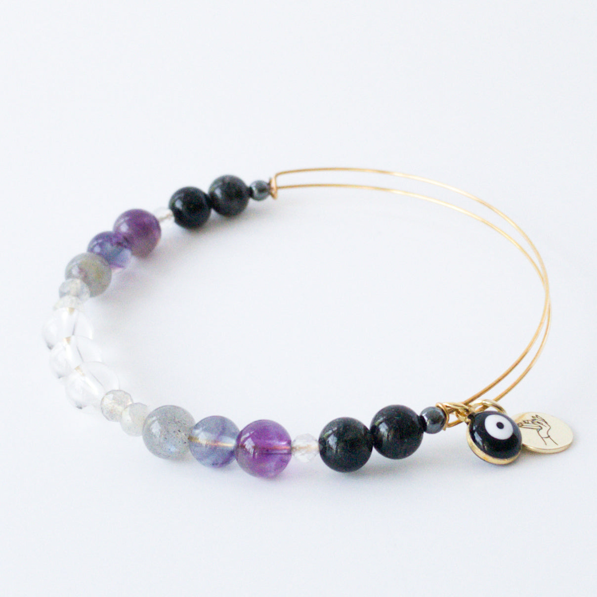 Protection Crystal Charm Bracelet