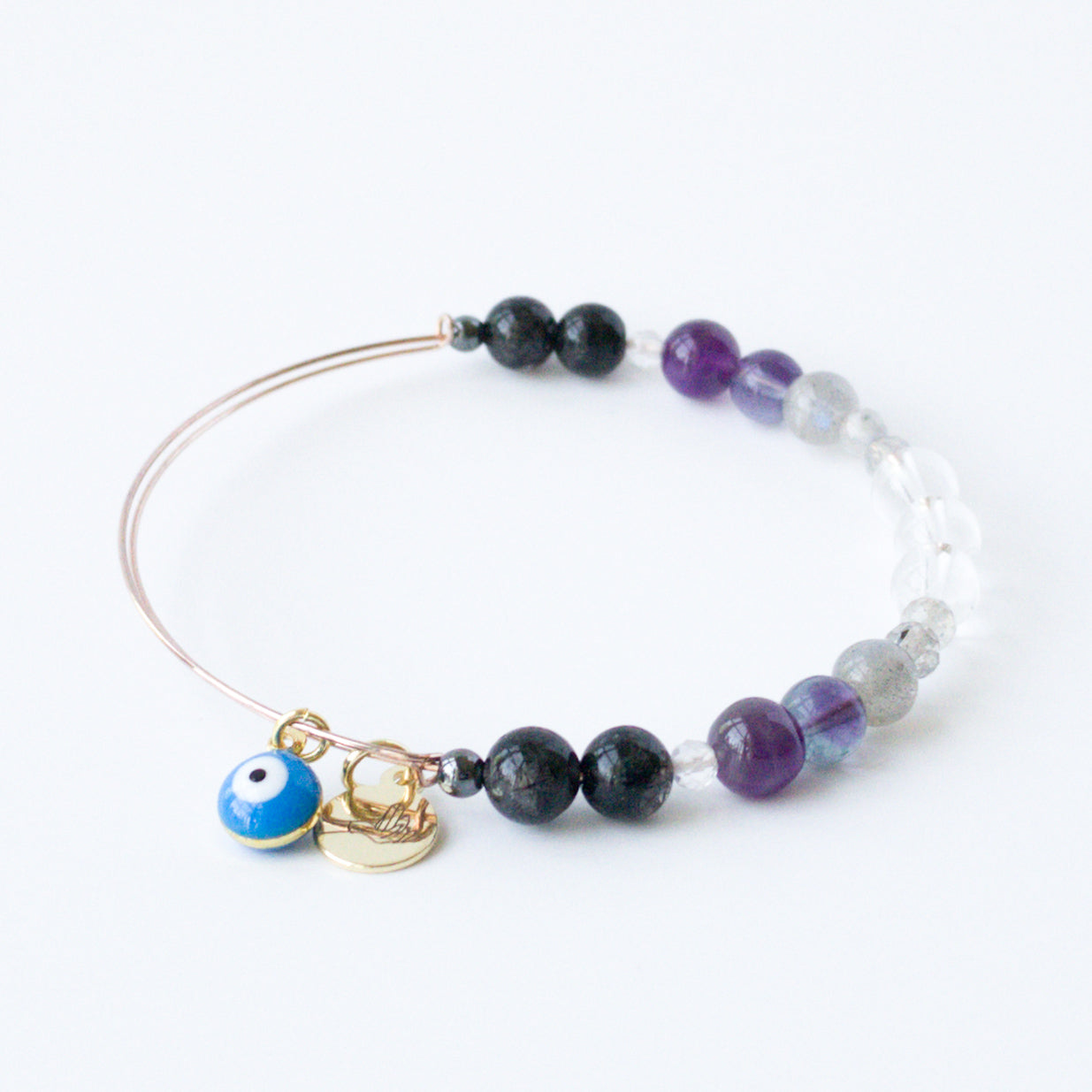 Protection Crystal Charm Bracelet