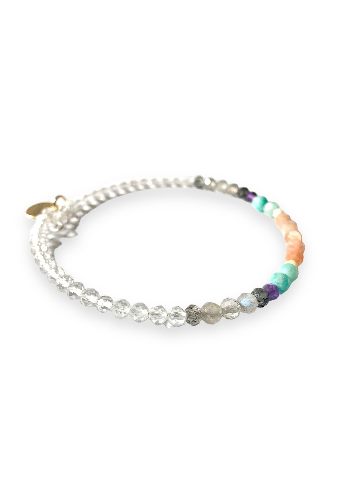 Inspiration Natural Crystal Wrap Bracelet