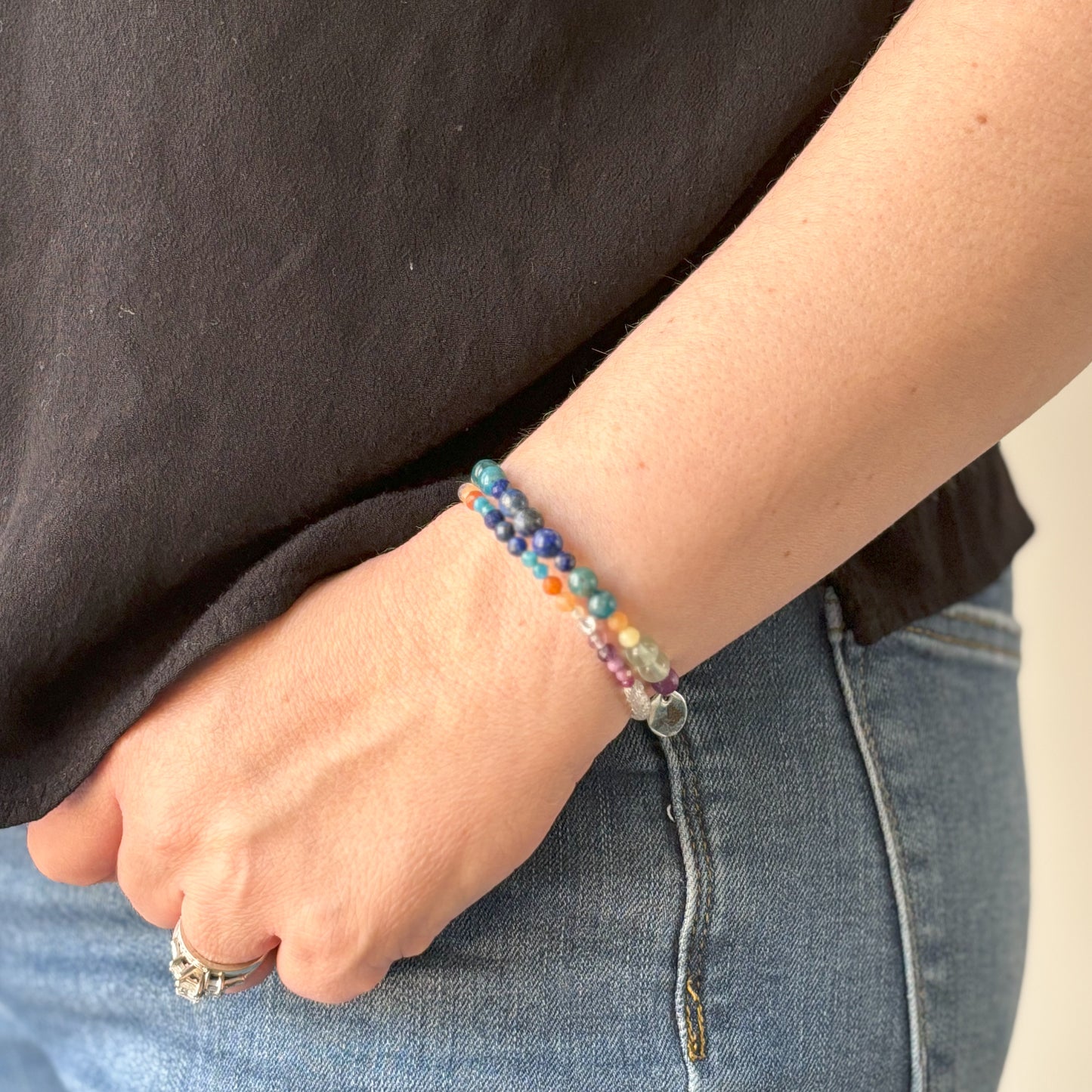 Easy on, easy off joy wrap bracelet