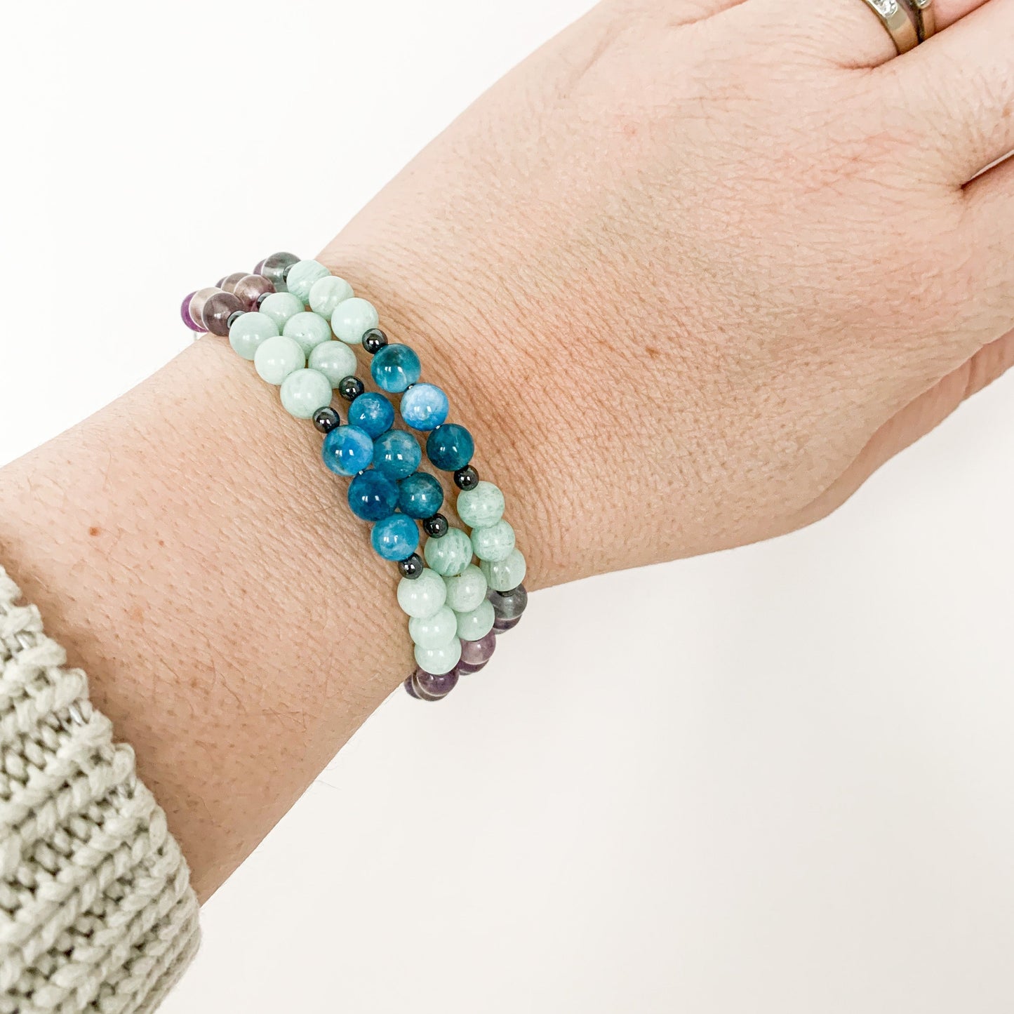 Relief Crystal Healing Bracelet