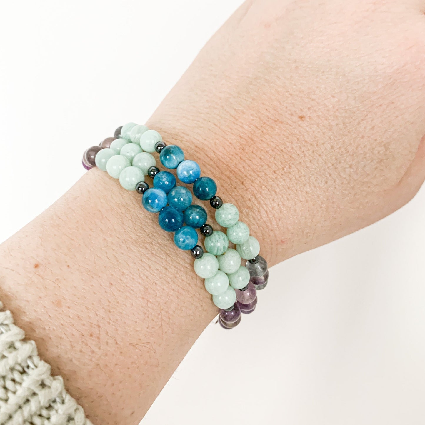 Relief Crystal Healing Bracelet