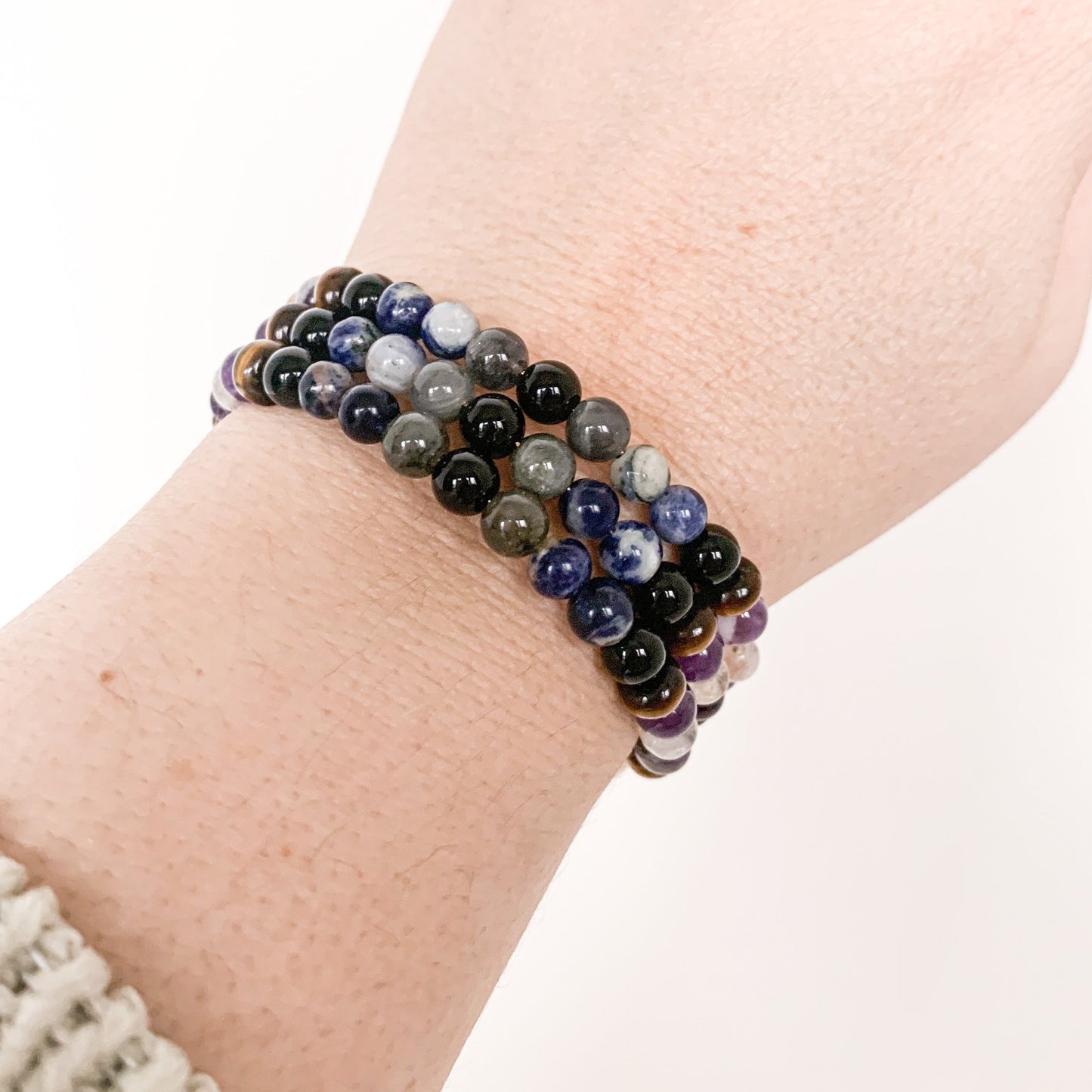 Sagittarius Zodiac Crystal Charm Bracelet