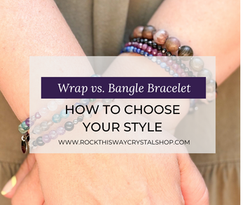 What’s the Difference Between a Wrap Bracelet and a Bangle? Picture of Stack of Wrap and Bangles