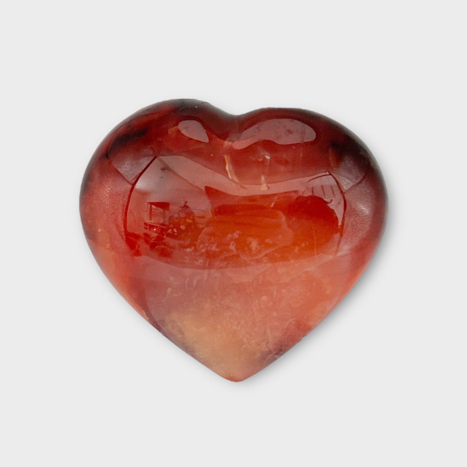 Red Crystal | Carnelian Heart