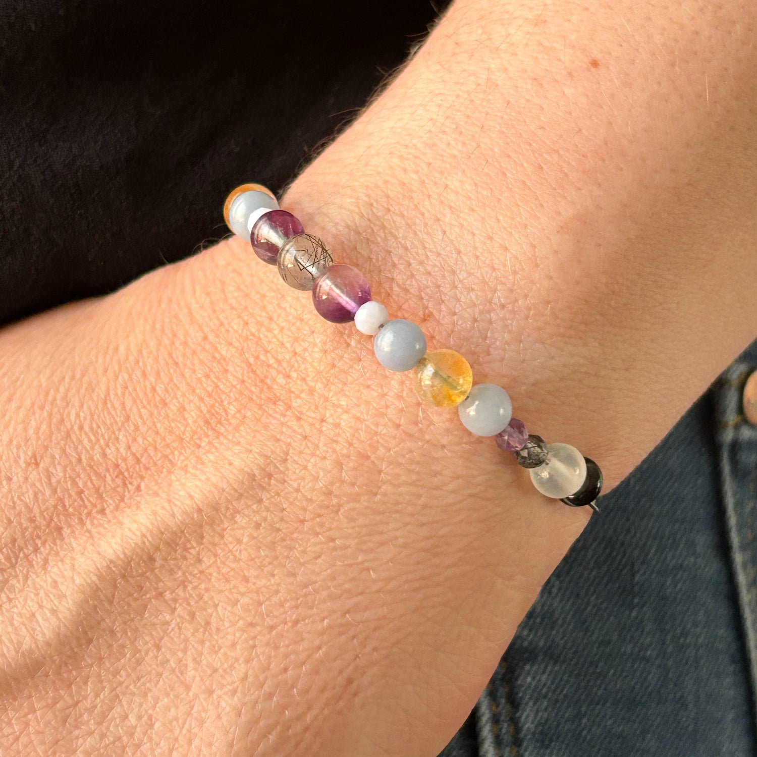 Confidence Bracelet | Fluorite | Rock This Way