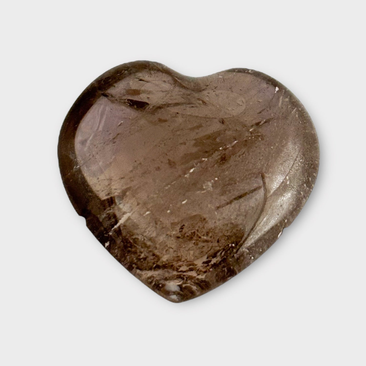 Smoky Quartz Crystal Heart | Rock This Way