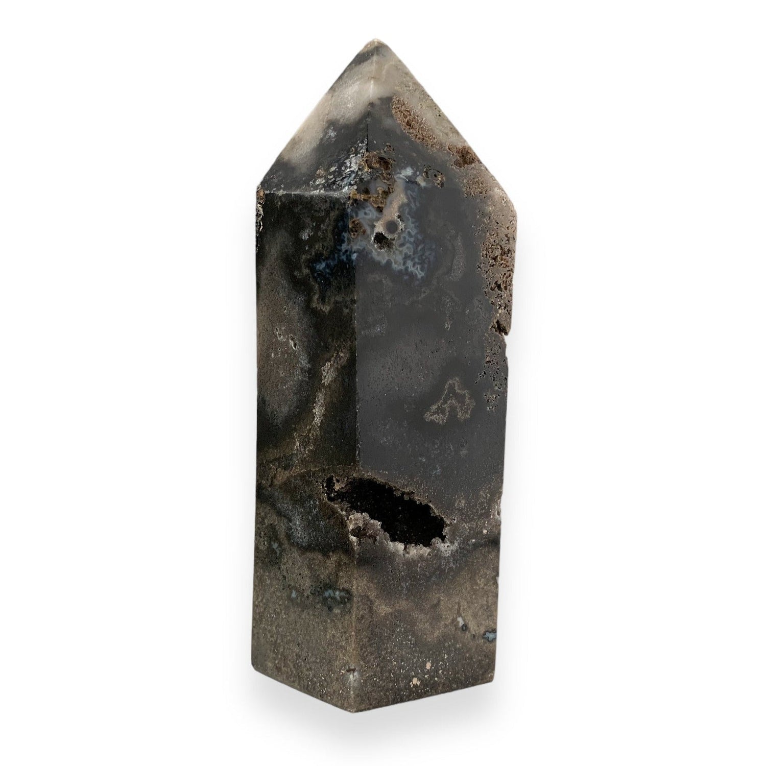 Natural Crystal Tower | Agate Drusy | Rock This Way