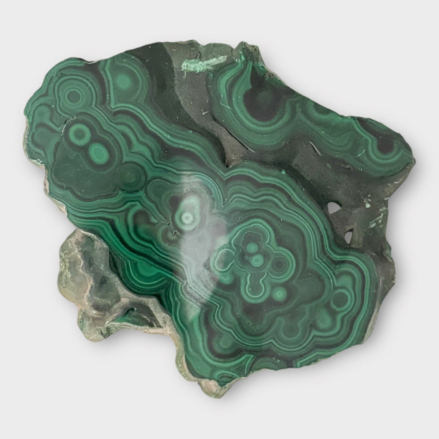 Green Crystals | Malachite Slab | Rock This Way