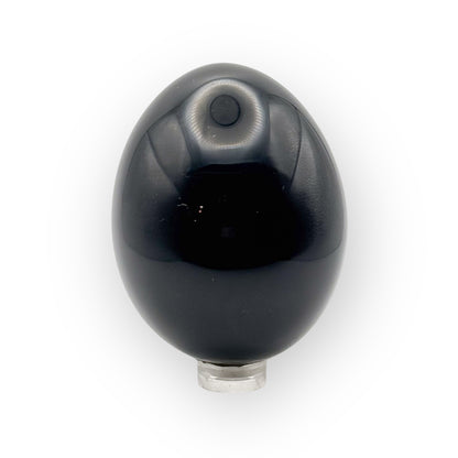 Purple Sheen Rainbow Obsidian Egg Large