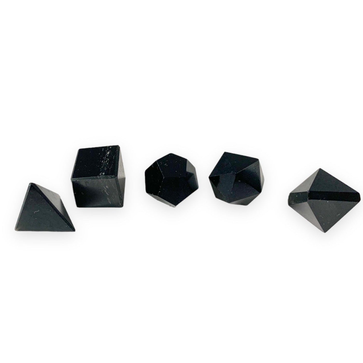 Onyx Platonic Solids | Geometric Solids