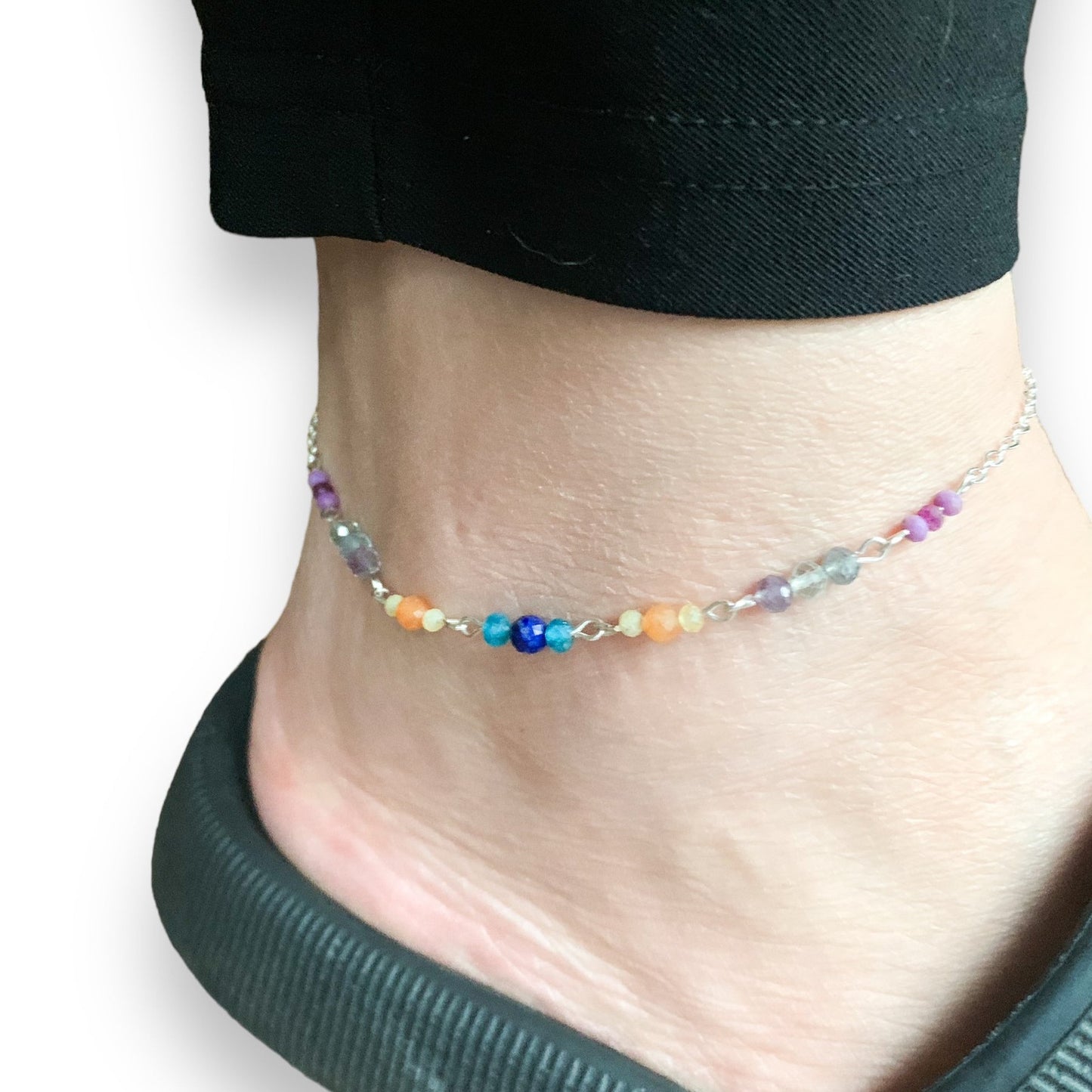 Joy Natural Crystal Anklet