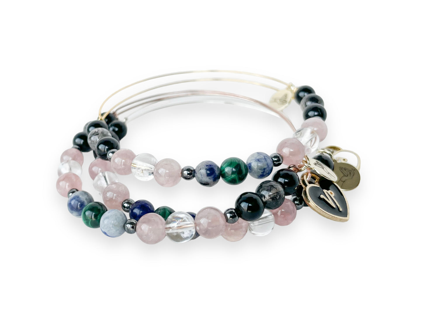 Capricorn Zodiac Crystal Charm Bracelet