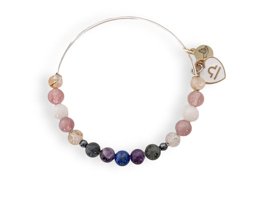 Elegant Libra Bracelet designed to channel sociability.