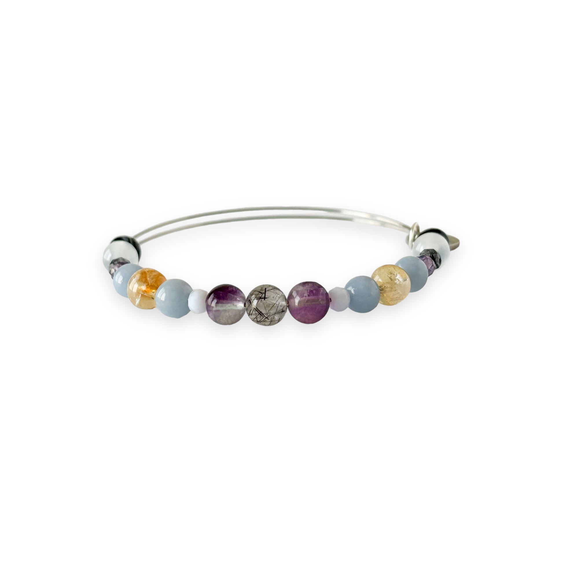 Confidence Bracelet with Tourmalinated Quartz