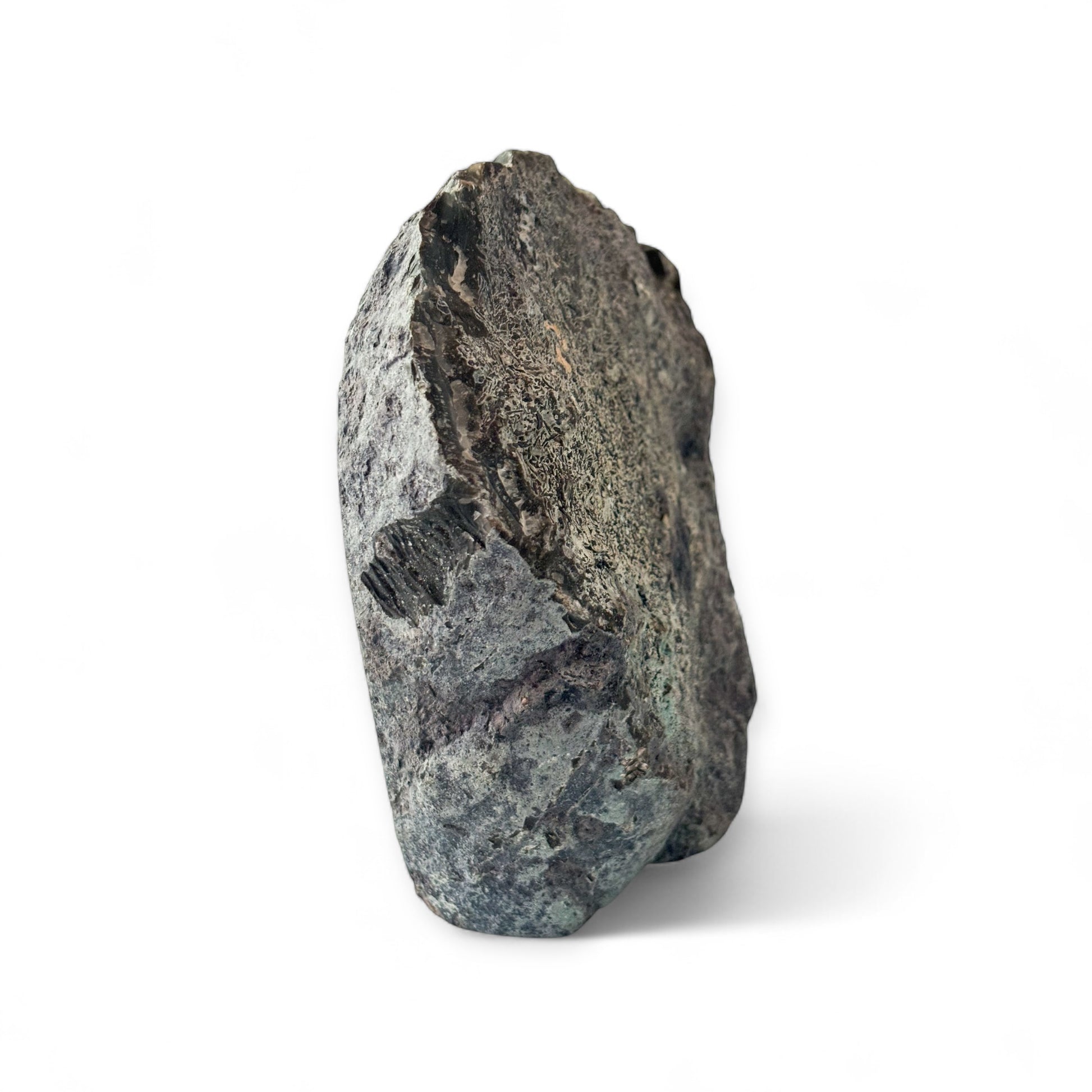 Overhead image showing geode layers and crystal depth