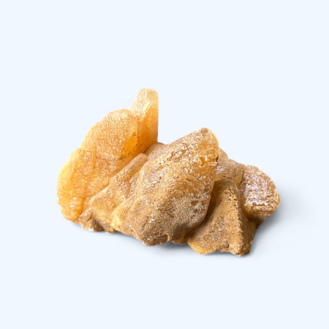 Close-up of Dogtooth Calcite points showing crystal structure and detail