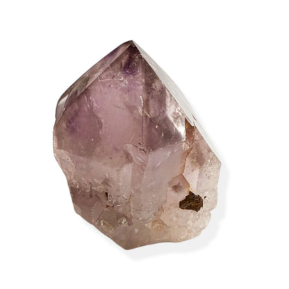 Extra large amethyst polished point with soft purple gradient