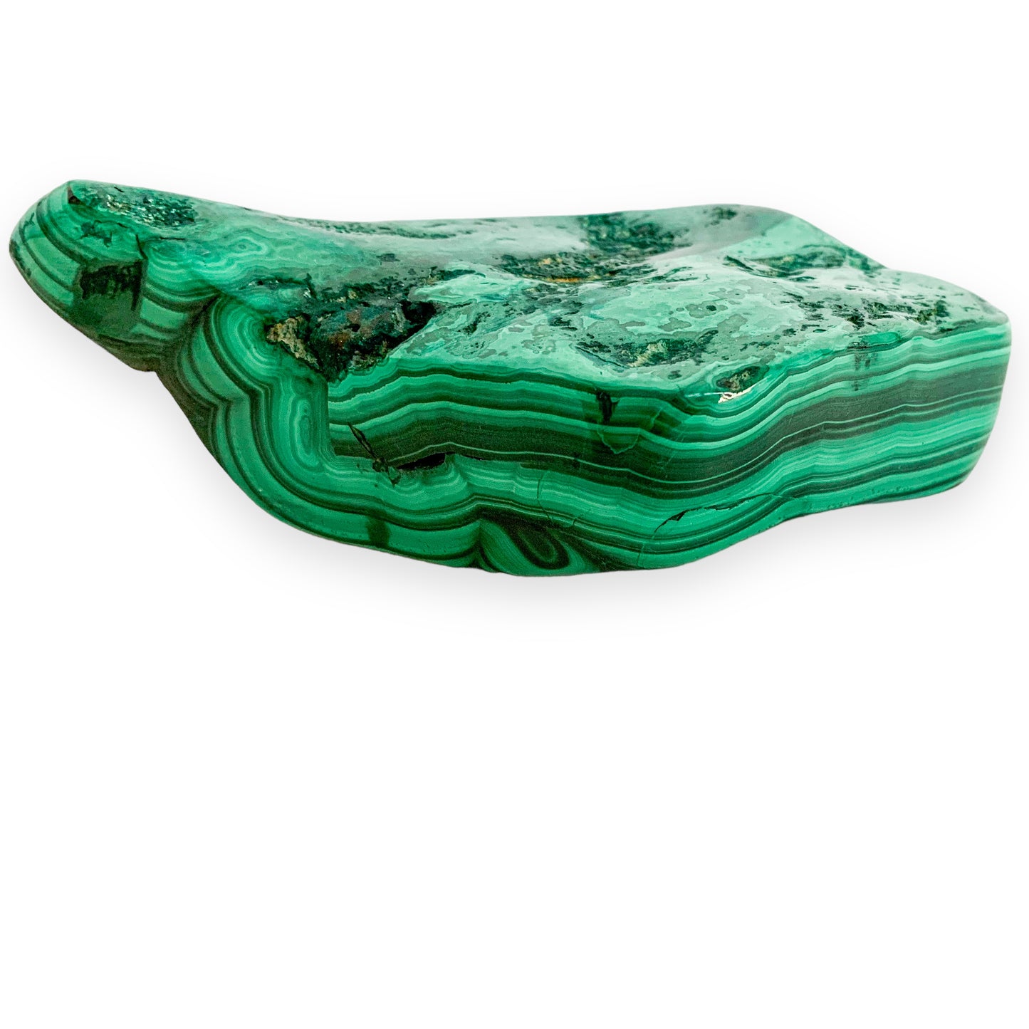 Malachite - Ethically Sourced from the Congo - Polished Free Form