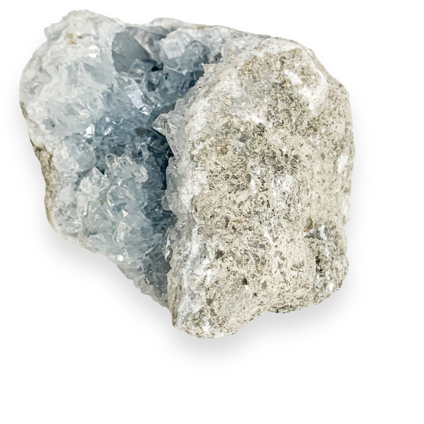 Celestite Crystal Clusters: A Beautiful and Calming Addition to Any Space