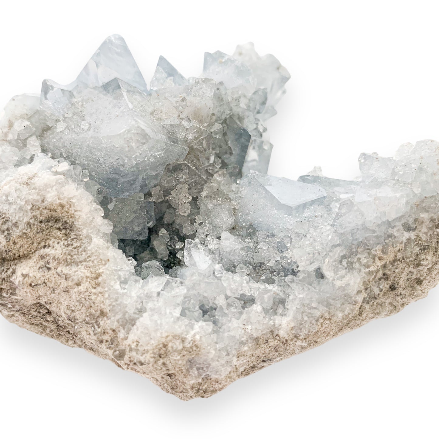 Celestite Crystal Clusters: A Beautiful and Calming Addition to Any Space