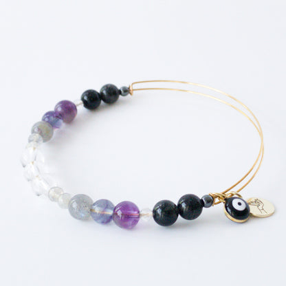 Protection Crystal Charm Bracelet