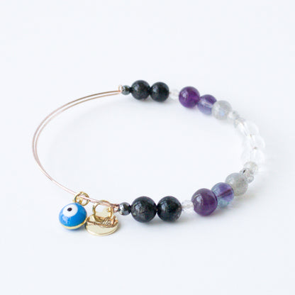 Protection Crystal Charm Bracelet