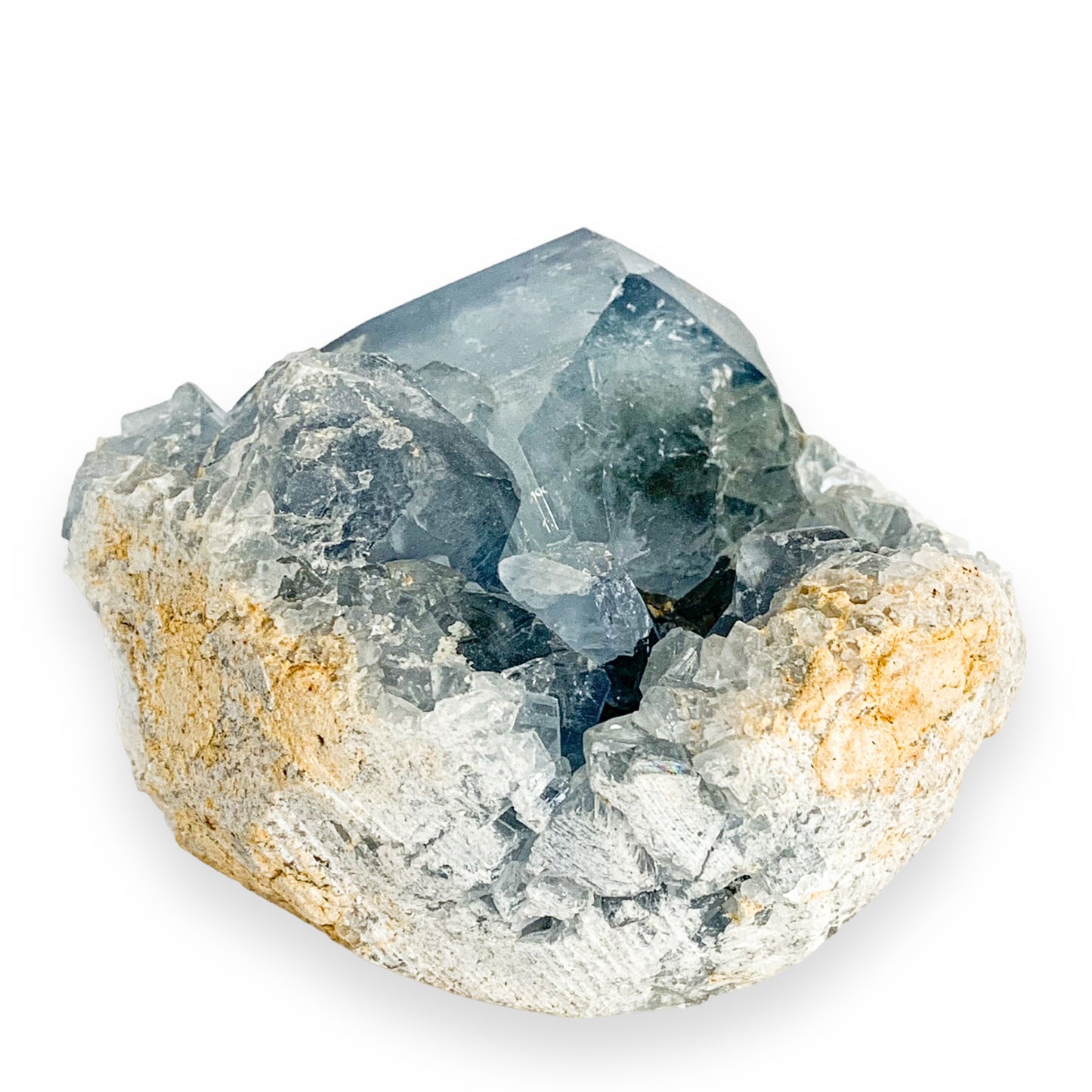 Celestite Crystal Clusters: A Beautiful and Calming Addition to Any Space