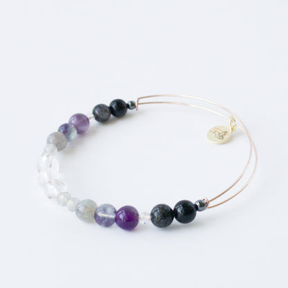 Protection Crystal Charm Bracelet