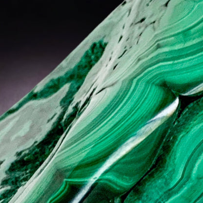 Malachite - Ethically Sourced from the Congo - Polished Free Form