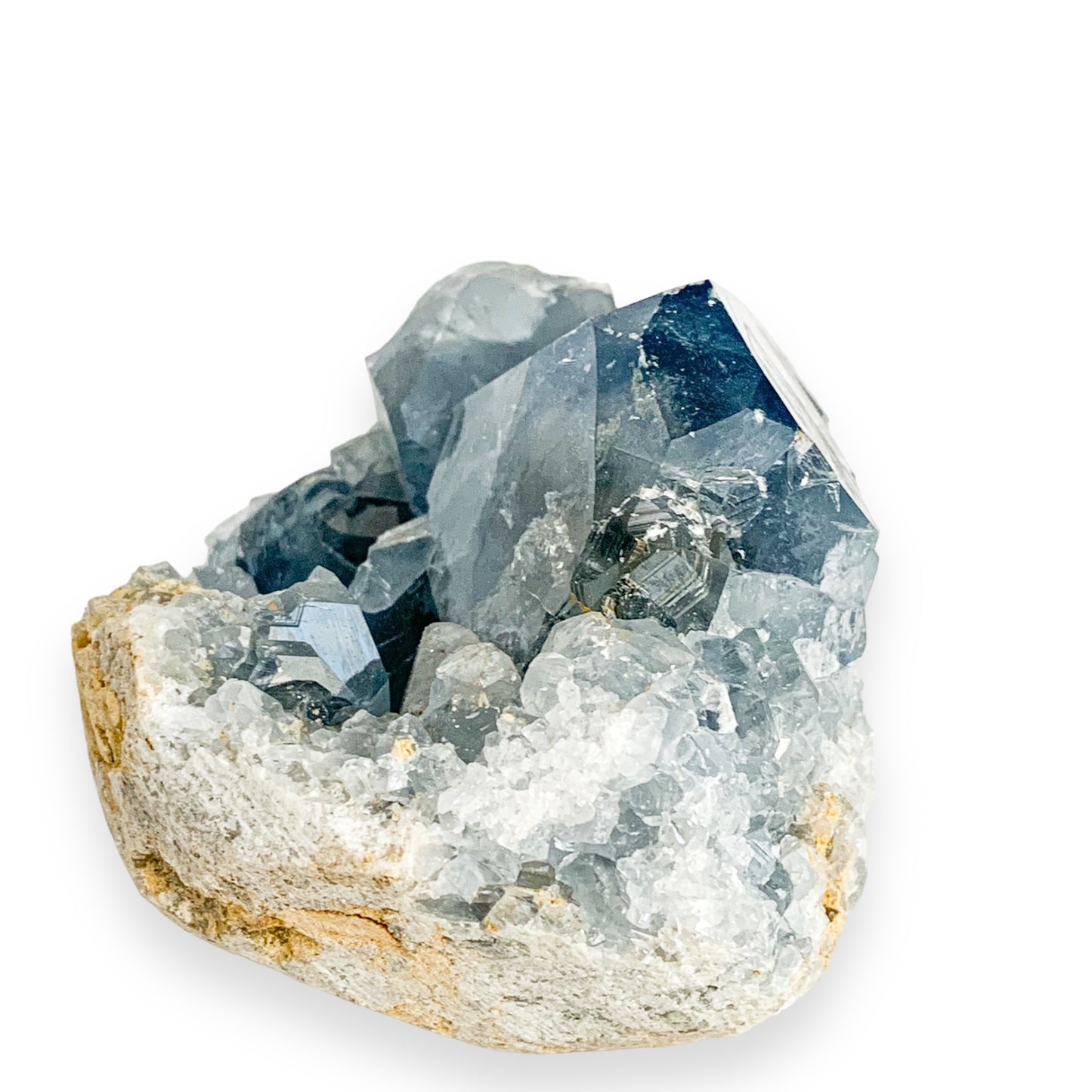 Celestite Crystal Clusters: A Beautiful and Calming Addition to Any Space